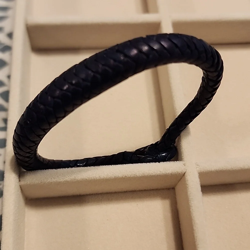 African Braided Leather Bracelet